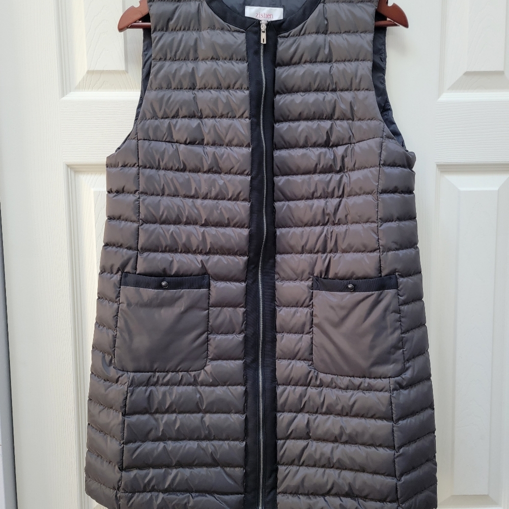 Zishen Women's full zip vest